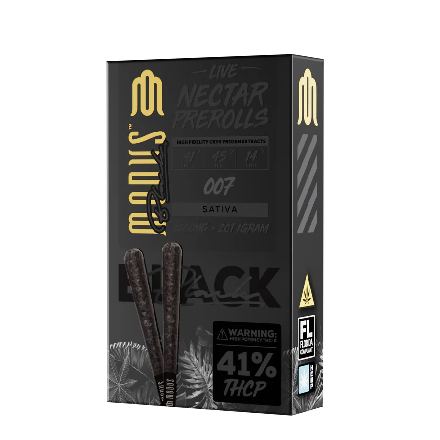 MODUS 1G BLACK PREROLL 5CT/2PK