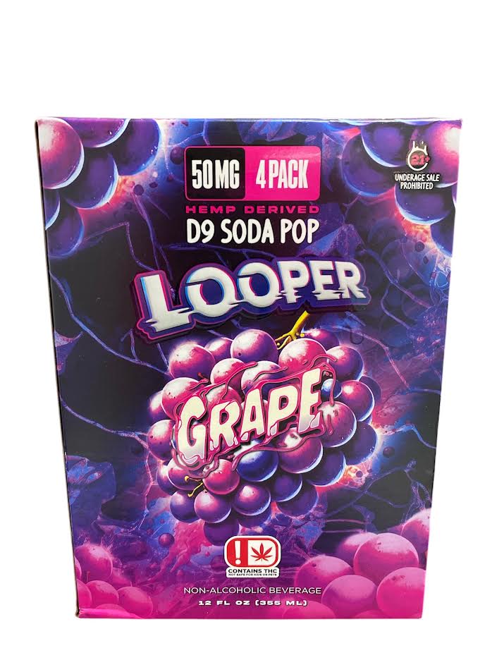 LOOPER D9 SODA POP 50MG 4PK/1CT