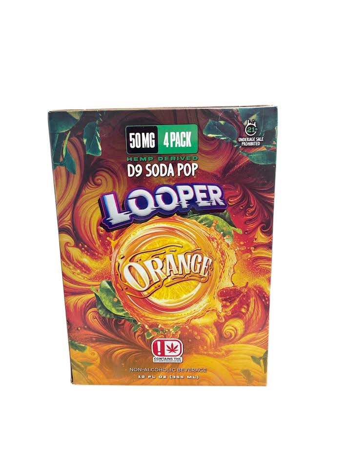 LOOPER D9 SODA POP 50MG 4PK/1CT