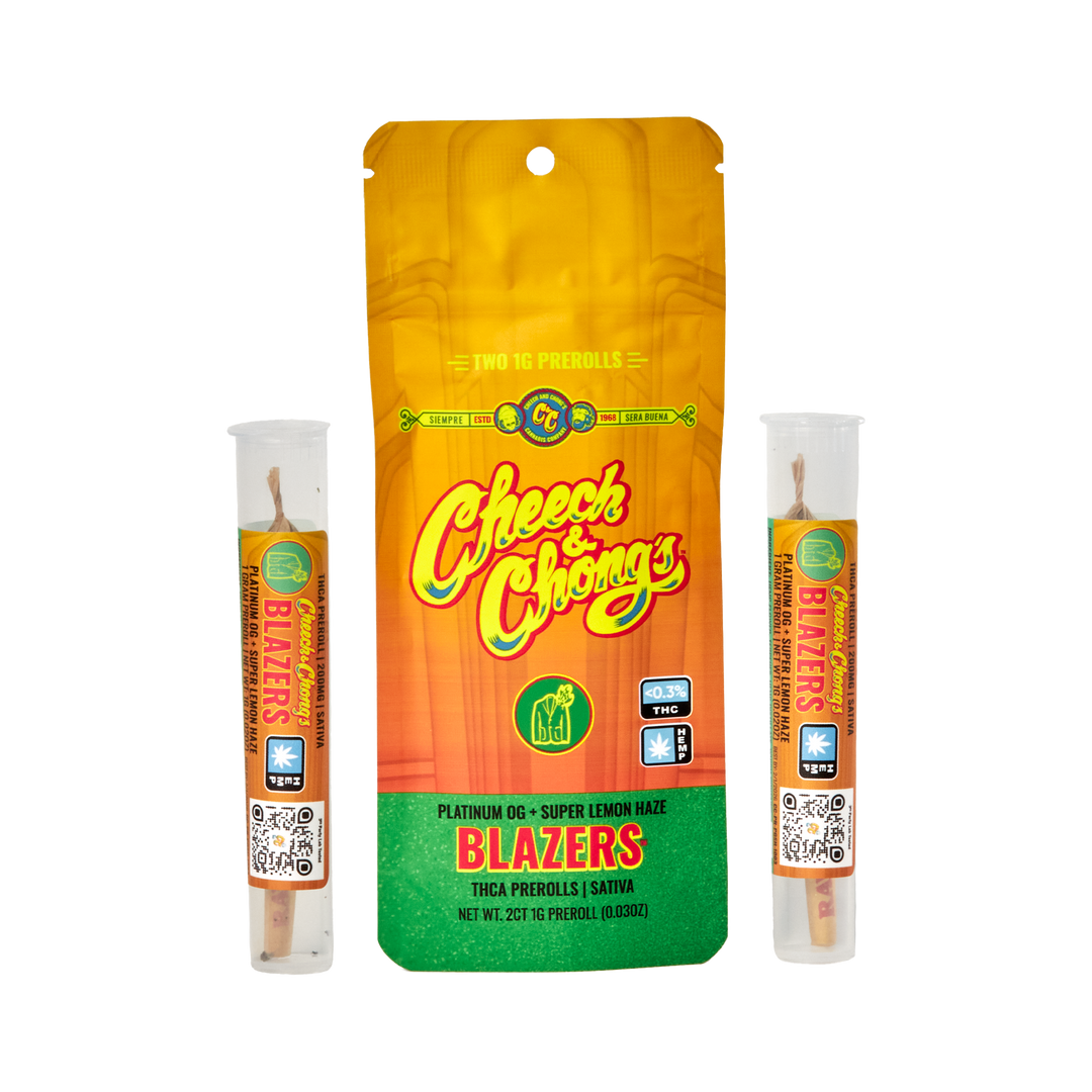 CHEECH & CHONG BLAZERS THC-A 1G 2PK-12CT| 1 BOX