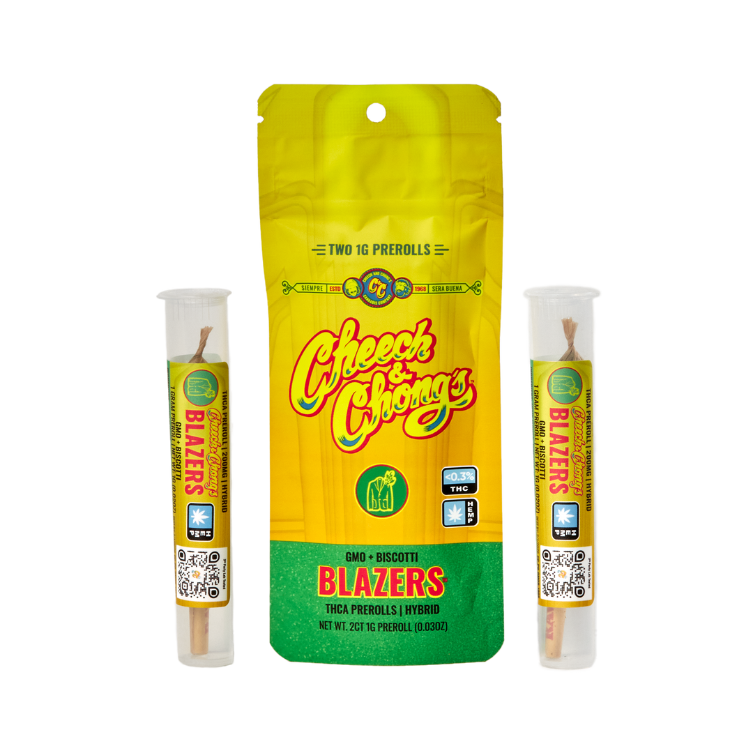 CHEECH & CHONG BLAZERS THC-A 1G 2PK-12CT| 1 BOX