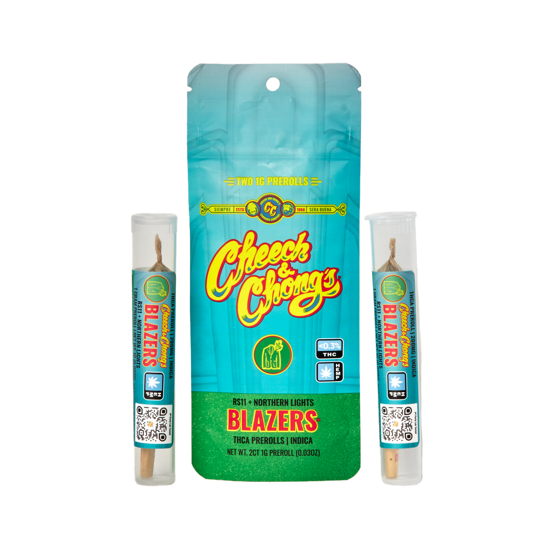 CHEECH & CHONG BLAZERS THC-A 1G 2PK-12CT| 1 BOX