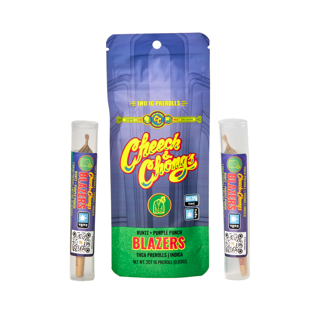 CHEECH & CHONG BLAZERS THC-A 1G 2PK-12CT| 1 BOX