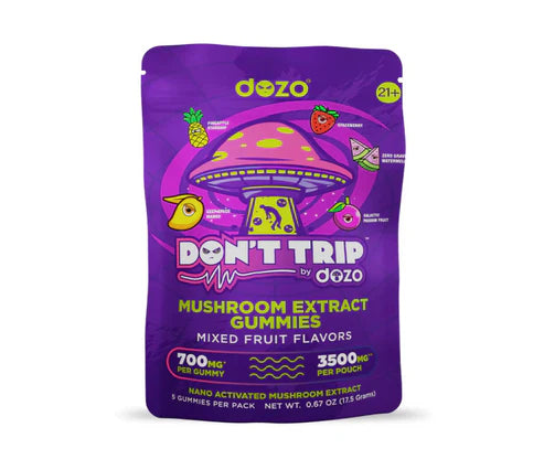 Dozo-Don’t Trip Mushroom Gummies- 3,500MG(5pcs)-1ct