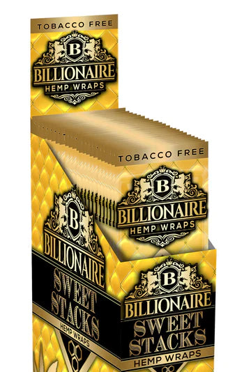 Billionaire Hemp Wraps -(25 Count) | 1 Box