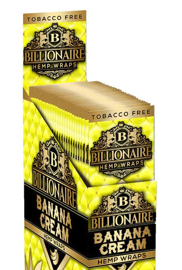 Billionaire Hemp Wraps -(25 Count) | 1 Box