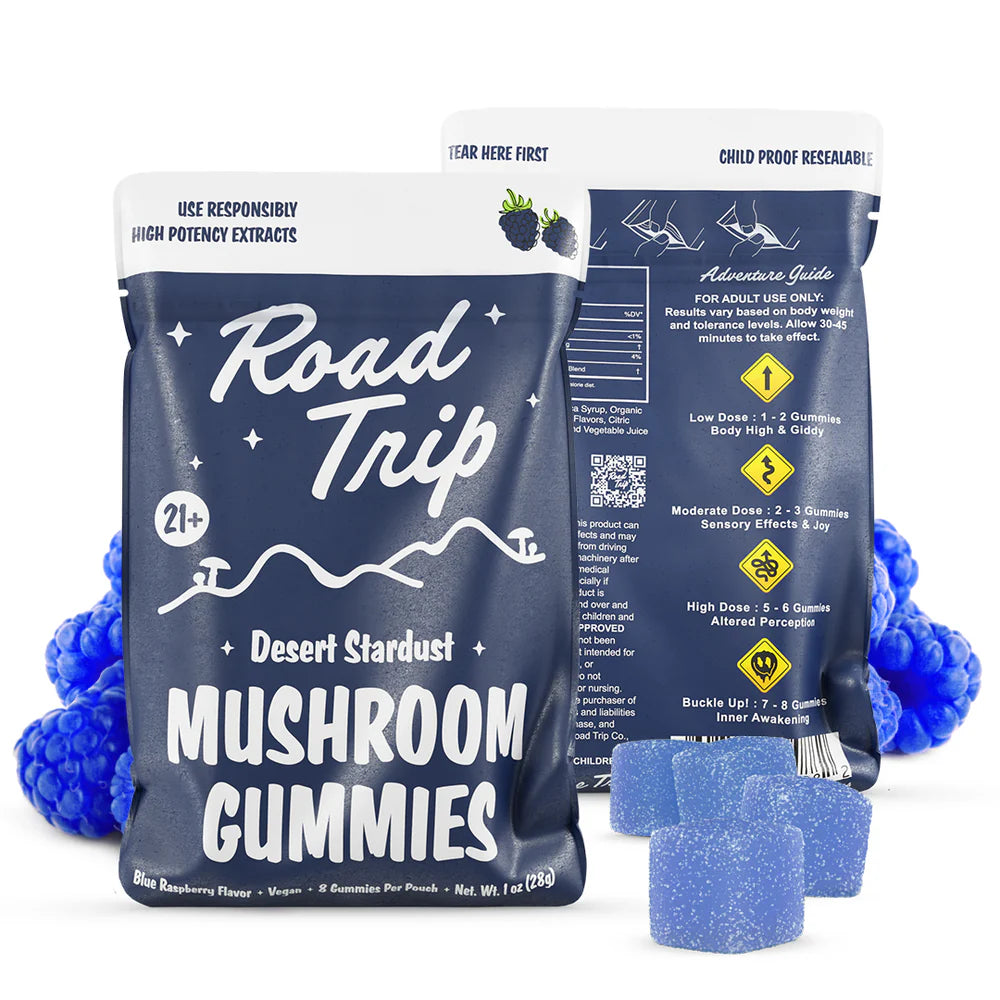 Road Trip-Mushroom Gummies-(8pcs)-1ct