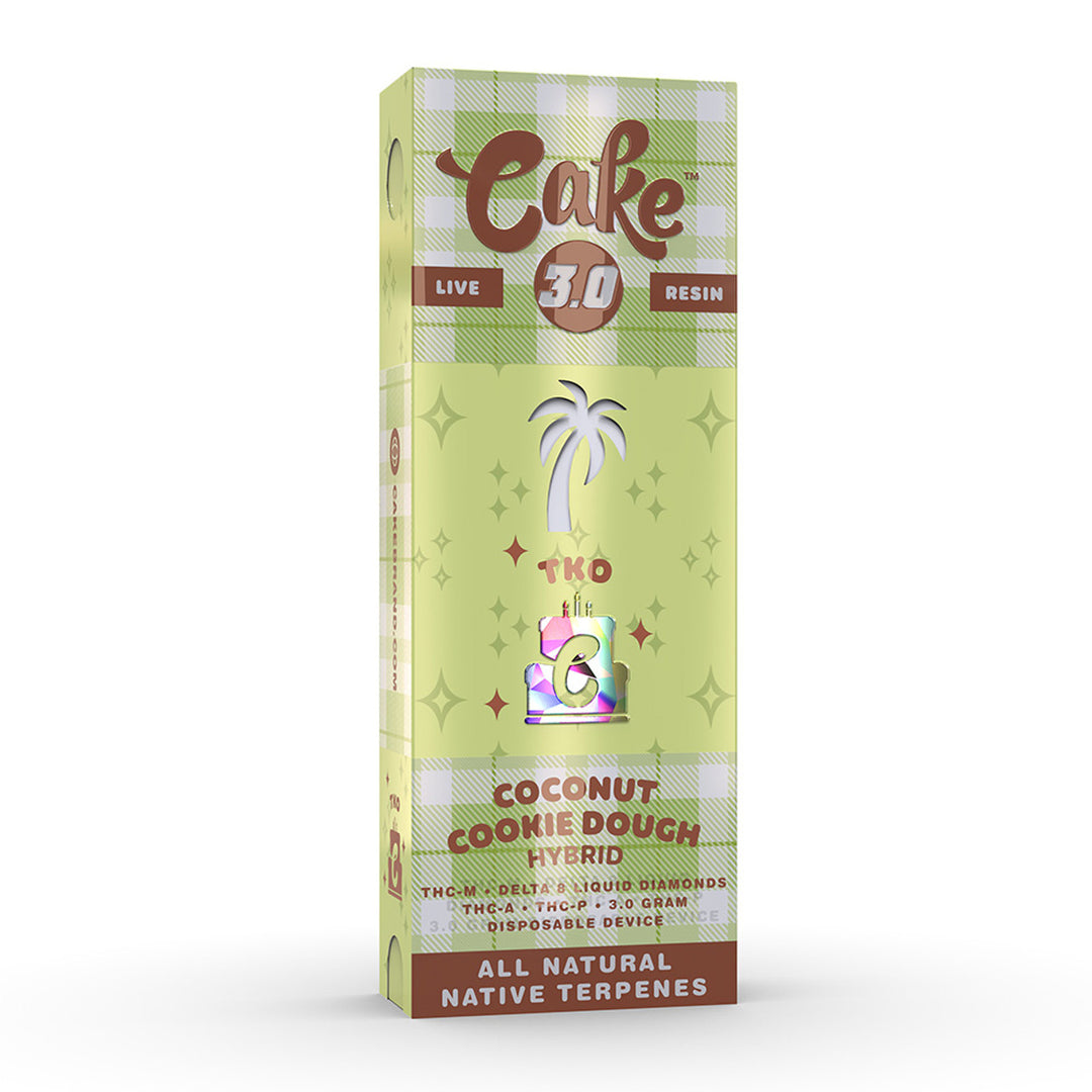 Cake TKO Disposable 3G- 5ct | 1 Box