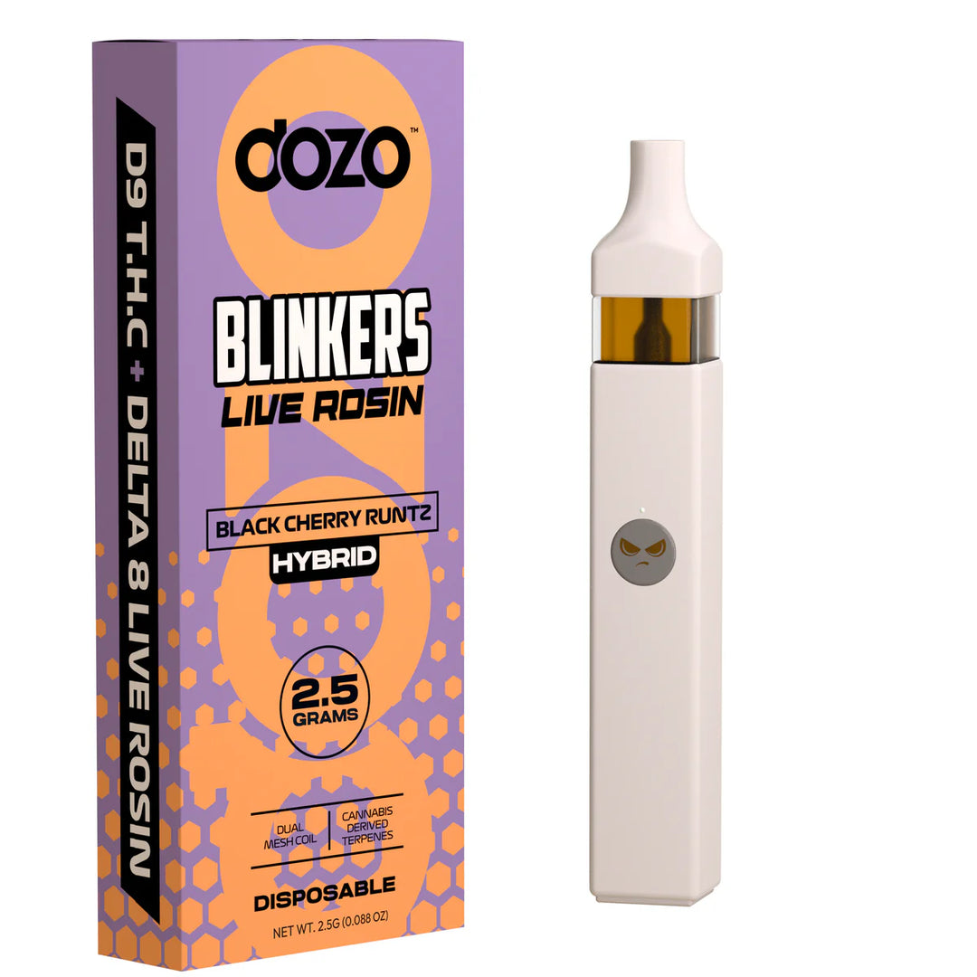 DOZO BLINKERS LIVE ROSIN 2.5 GM DISP 5CT