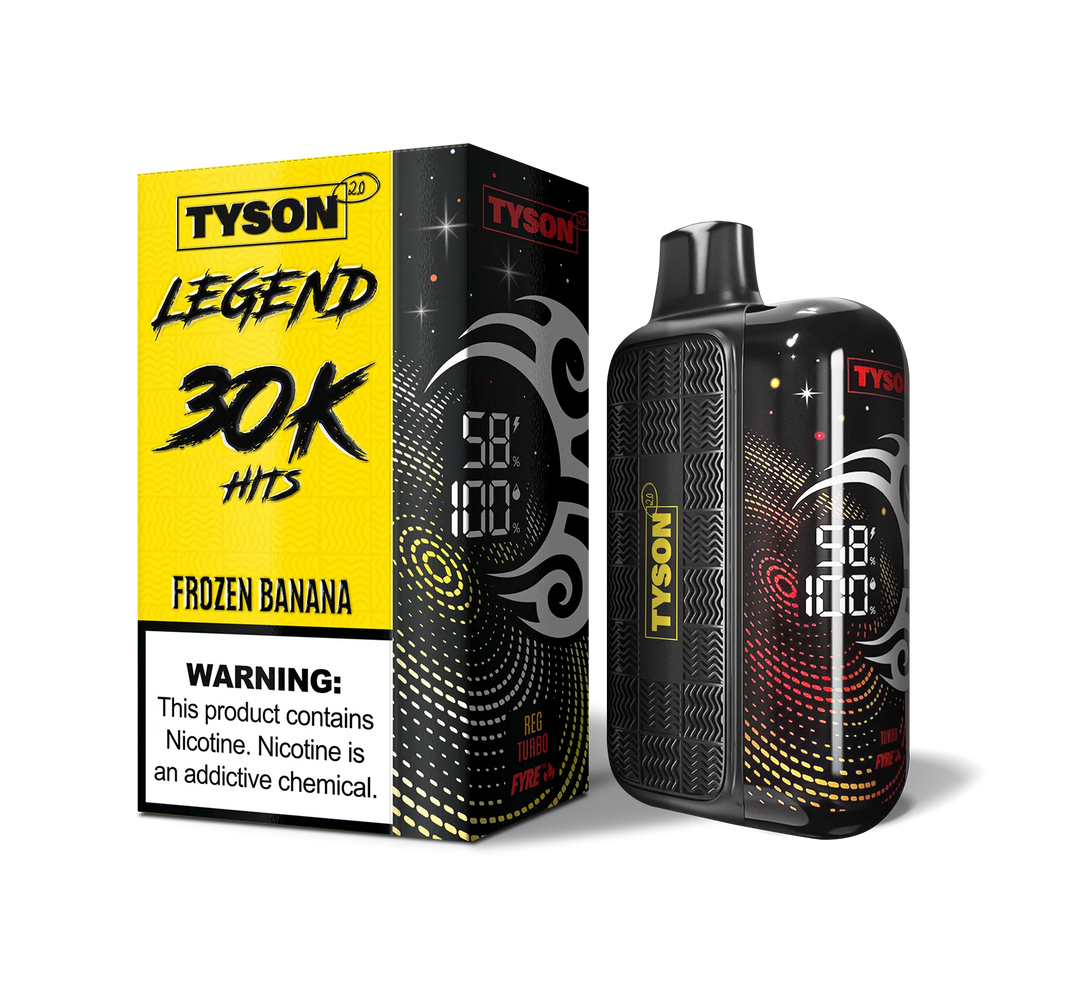 Tyson 2.0 Legend Disposable Vape- 30K Puff - 5ct | 1 Box