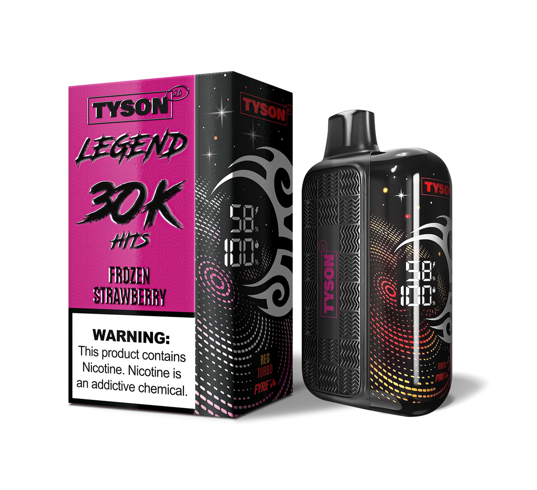 Tyson 2.0 Legend Disposable Vape- 30K Puff - 5ct | 1 Box