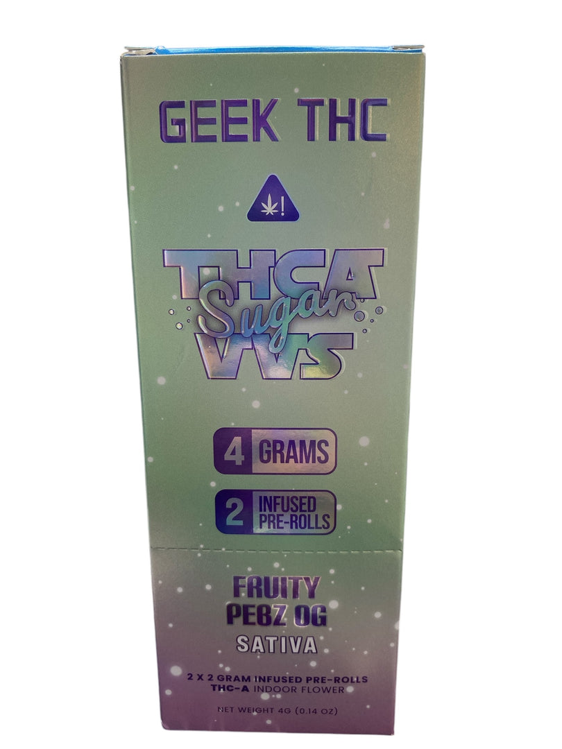 GEEK THC PRE ROLLS 4GM 10CT|1BOX