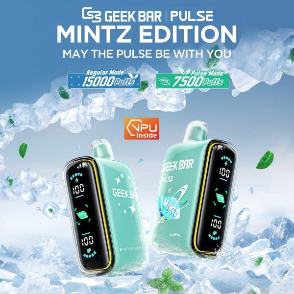 Geek Bar Pulse 15000 Puff Mintz Edition - 5ct | 1 Box