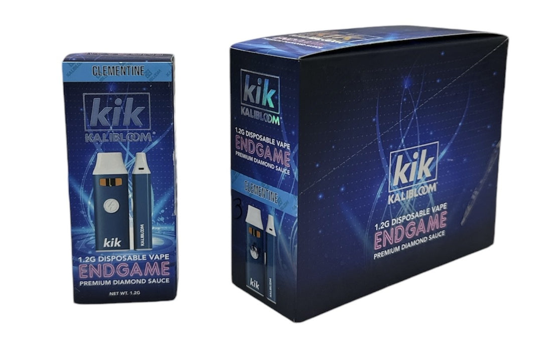 Kik Endgame 1.2G THC Disposable Vape by Kalibloom- 5ct | 1 Box