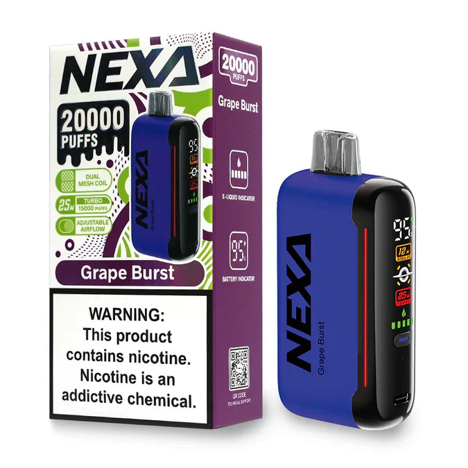 NEXA-20K Edition Disposable Vape - 20,000 Puffs 5ct | 1 Box