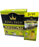 Load image into Gallery viewer, King Palm 2 Rollies - Half Gram (Full Box) Squeeze &amp; Pop -Tobacco Free-(20ct)
