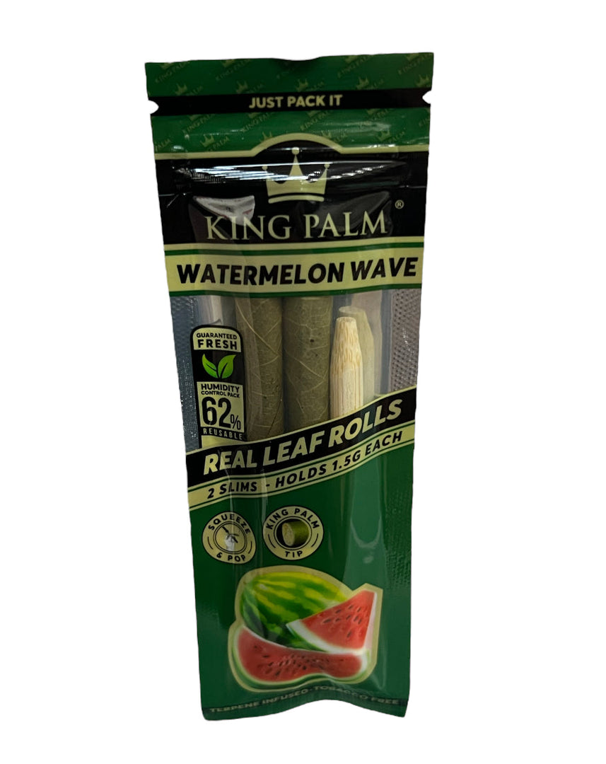 King Palm 2 Slims - Holds 1.5 G Each (Tobacco Free)Full Box(20ct)