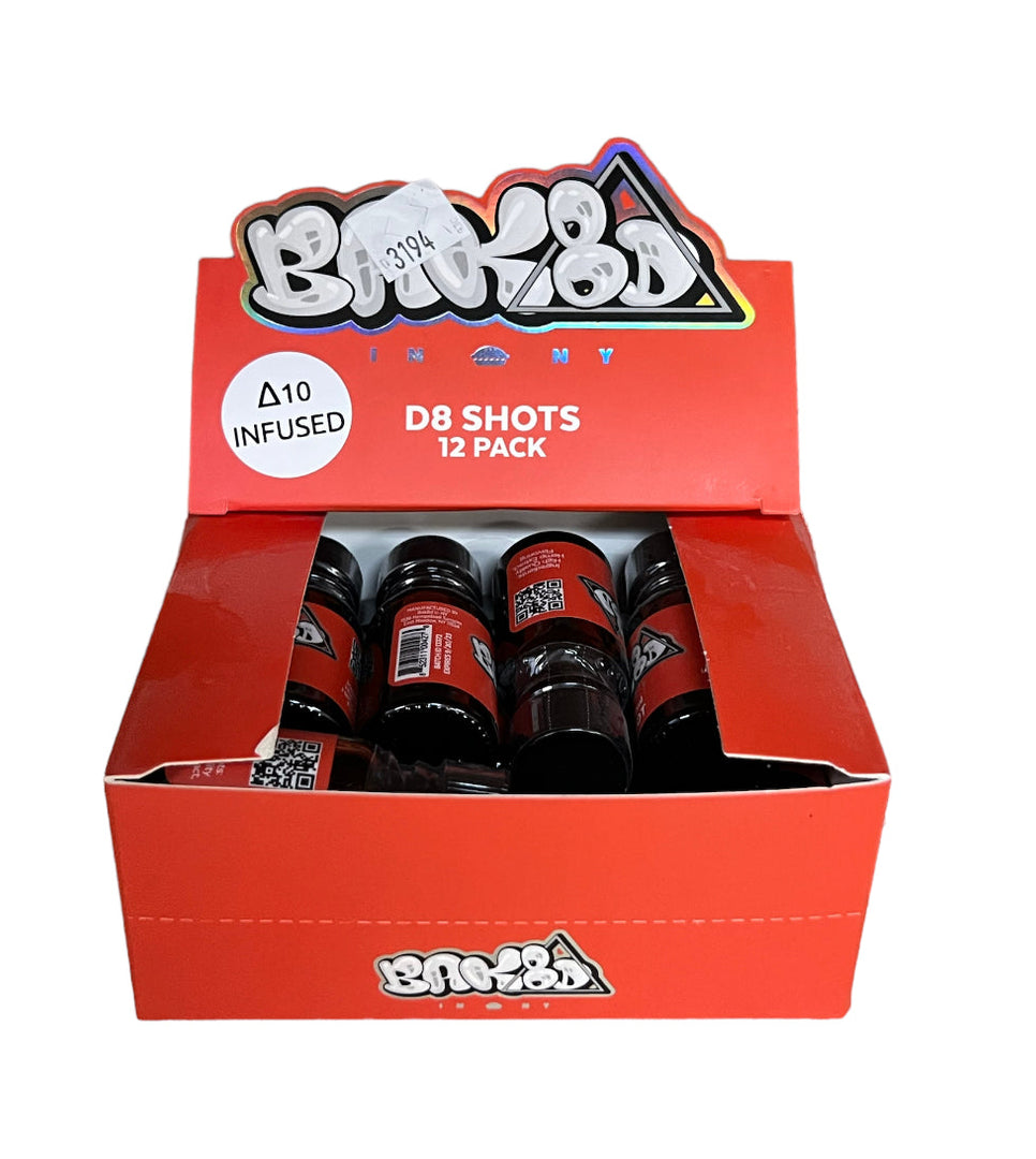 BAK8D Delta 8 SHOTS -12ct | 1 Box