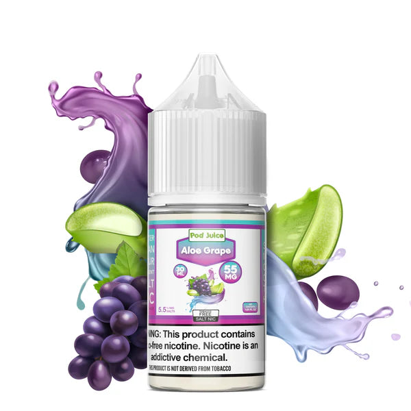 Pod Juice-Salt-E-Liquid(Flavors)- 55MG(Strength) | 30ML | 1ct