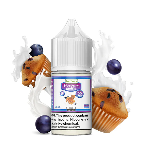 Pod Juice-Salt-E-Liquid(Flavors)- 55MG(Strength) | 30ML | 1ct