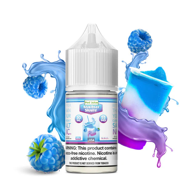 Pod Juice-Salt-E-Liquid(Flavors)- 55MG(Strength) | 30ML | 1ct