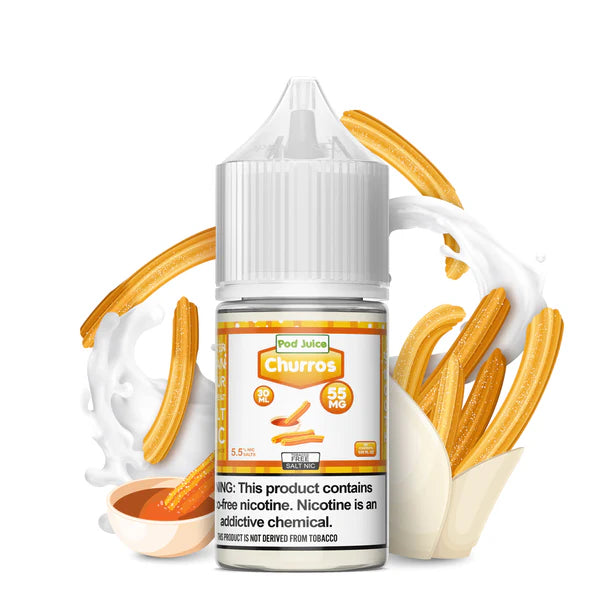 Pod Juice-Salt-E-Liquid(Flavors)- 55MG(Strength) | 30ML | 1ct