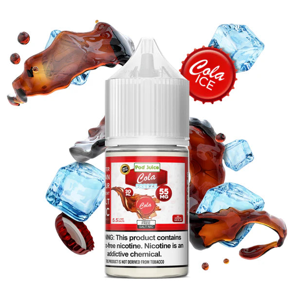 Pod Juice-Salt-E-Liquid(Flavors)- 55MG(Strength) | 30ML | 1ct