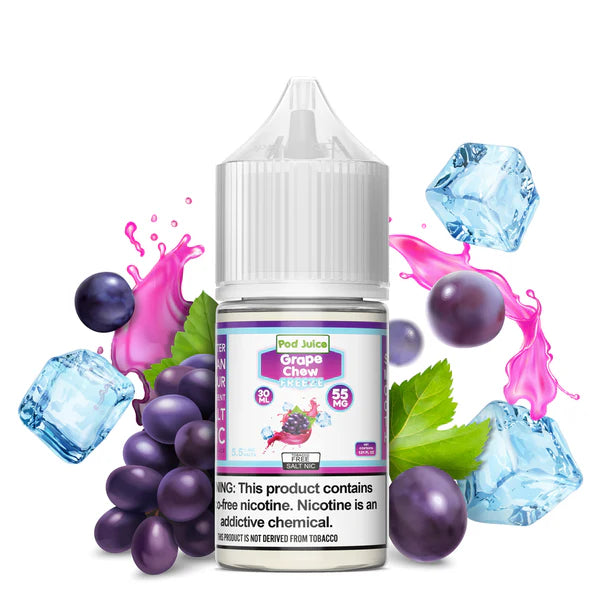 Pod Juice-Salt-E-Liquid(Flavors)- 55MG(Strength) | 30ML | 1ct