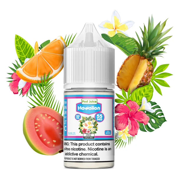 Pod Juice-Salt-E-Liquid(Flavors)- 55MG(Strength) | 30ML | 1ct