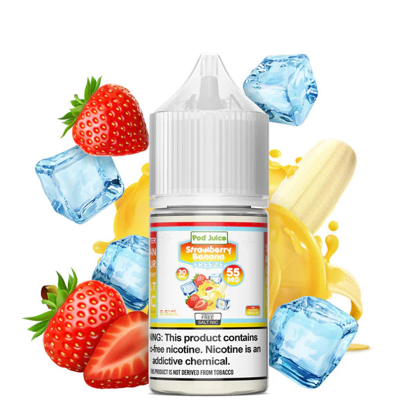 Pod Juice-Salt-E-Liquid(Flavors)- 55MG(Strength) | 30ML | 1ct