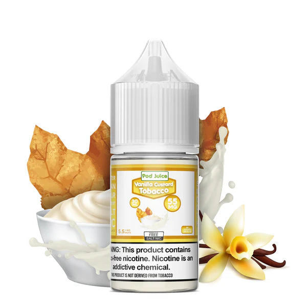 Pod Juice-Salt-E-Liquid(Flavors)- 55MG(Strength) | 30ML | 1ct