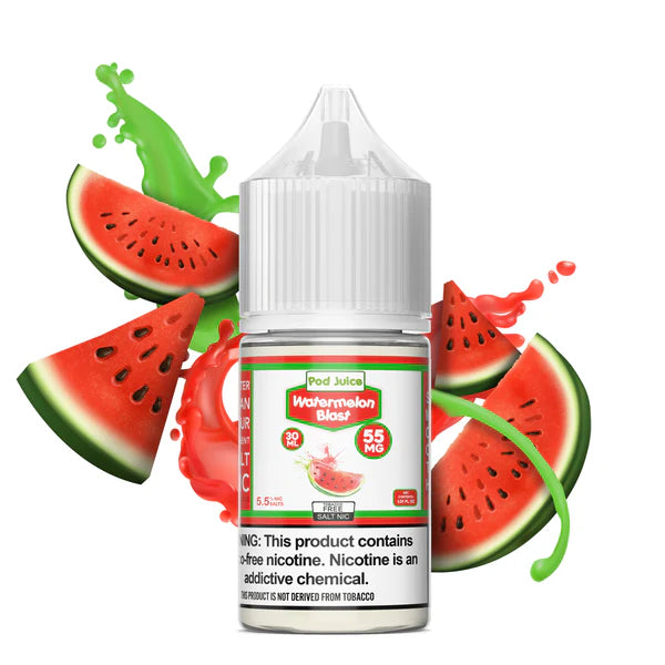 Pod Juice-Salt-E-Liquid(Flavors)- 55MG(Strength) | 30ML | 1ct