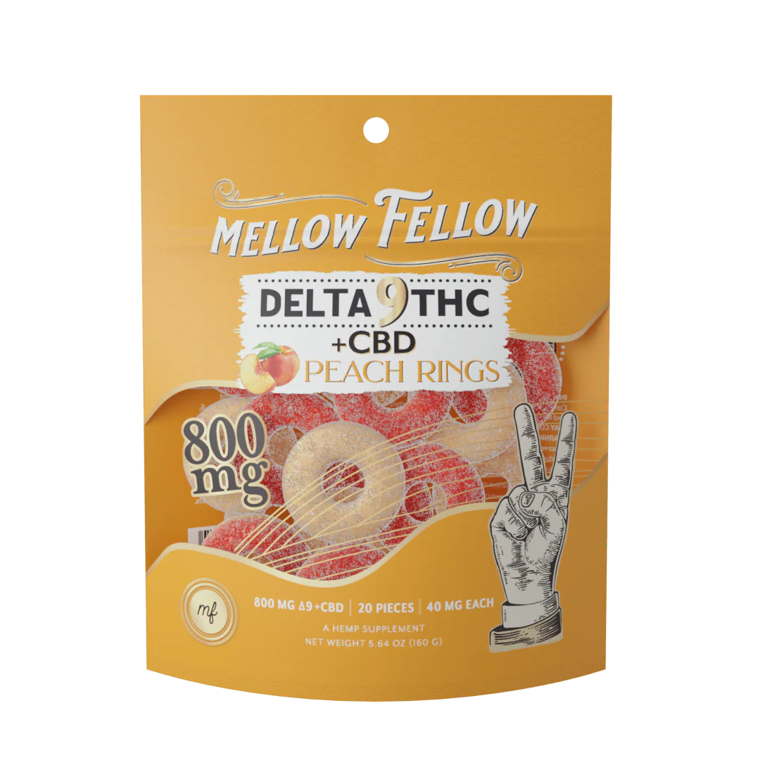 Mellow Fellow-THC D9-800MG- 20pcs | 1 ct