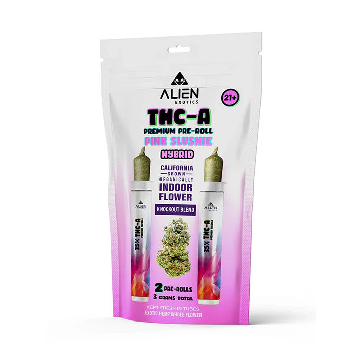 ALIEN EXOTIC KNOCKOUT BLEND THC- A PREROLL 3GM 10PK