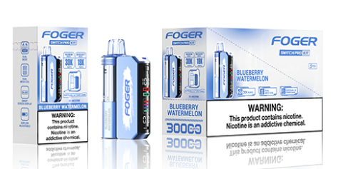 FOGER Switch Pro Kit – 30,000 Puffs Disposable Vape (5-Pack) | 1 Box