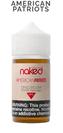 Naked 100-E-Juice(Flavors) - 3MG(Strength)  -1ct