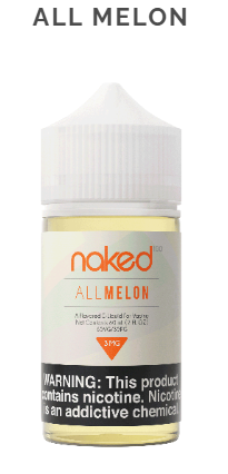 Naked 100-E-Juice(Flavors) - 3MG(Strength)  -1ct