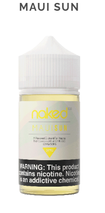 Naked 100-E-Juice(Flavors) - 12MG(Strength)  -1ct