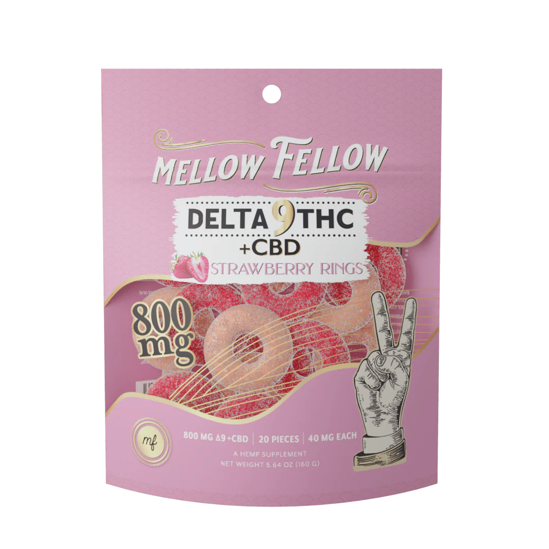 Mellow Fellow-THC D9-800MG- 20pcs | 1 ct