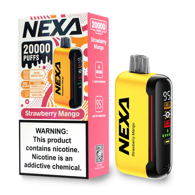 NEXA-20K Edition Disposable Vape - 20,000 Puffs 5ct | 1 Box