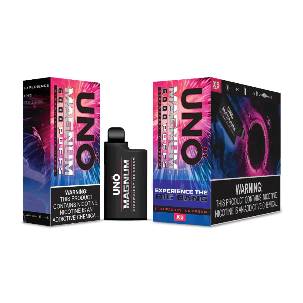 Uno Magnum 6000 Puff Disposable | 5% | THE ART OF VAPE