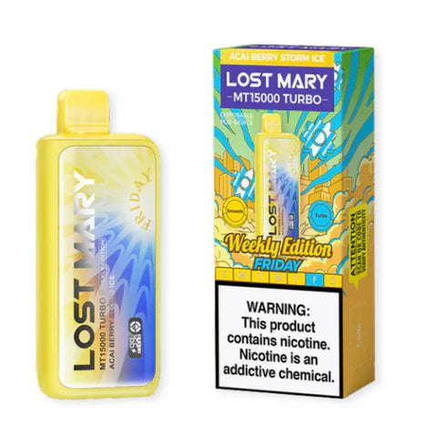 Lost Mary-MT15k Puff-Turbo- 5ct | 1 Box