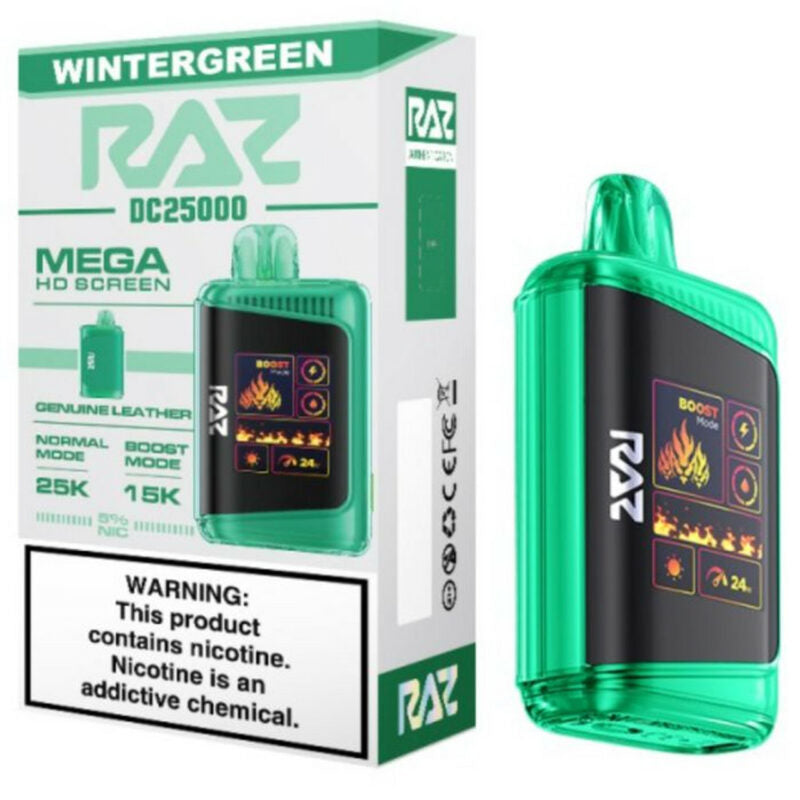 RAZ DC25000 Disposable Vape | 5ct | 1 Box