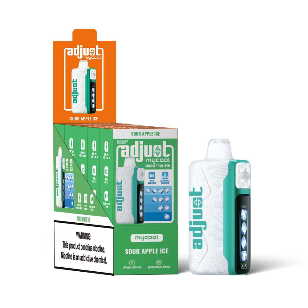 Adjust My Cool Vape Disposable - 40K Puff - 5ct | 1 Box