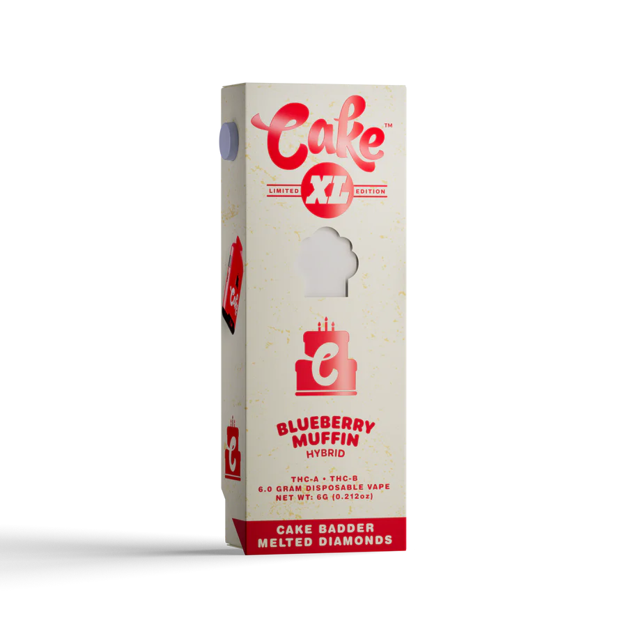 Cake XL 6.0g- Disposable-THC-A-THC-B- 5ct | 1 Box