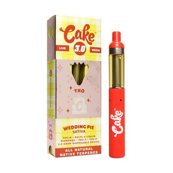 Cake TKO Disposable 3G- 5ct | 1 Box