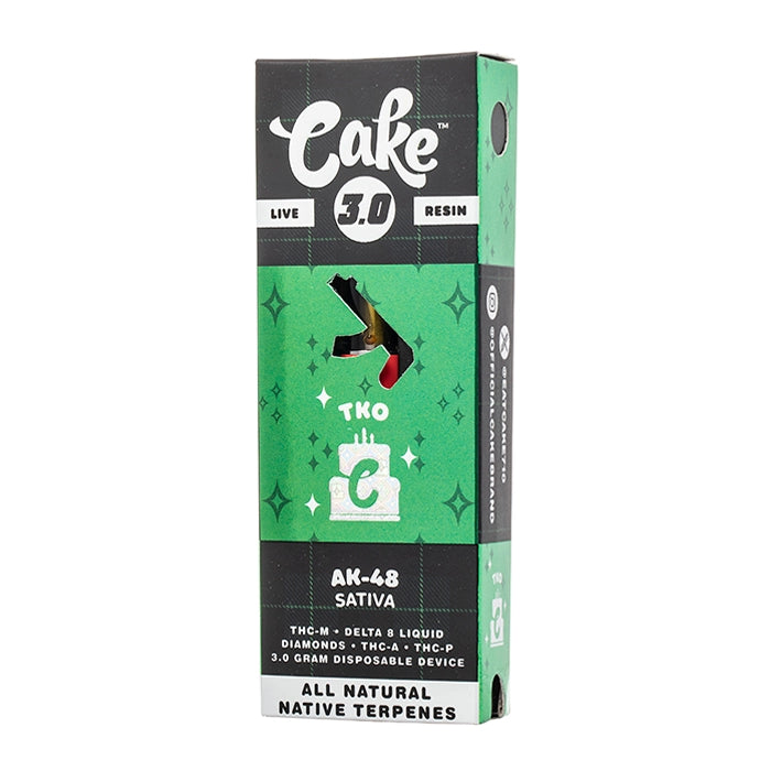 Cake TKO Disposable 3G- 5ct | 1 Box