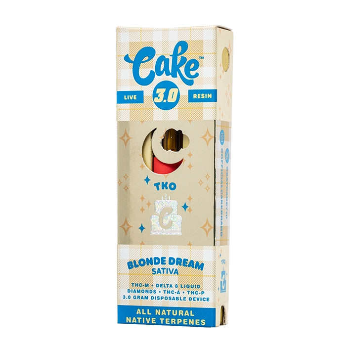 Cake TKO Disposable 3G- 5ct | 1 Box