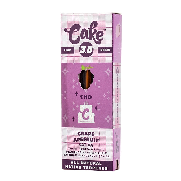 Cake TKO Disposable 3G- 5ct | 1 Box