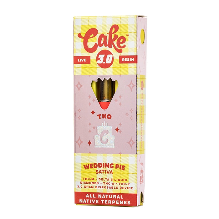 Cake TKO Disposable 3G- 5ct | 1 Box